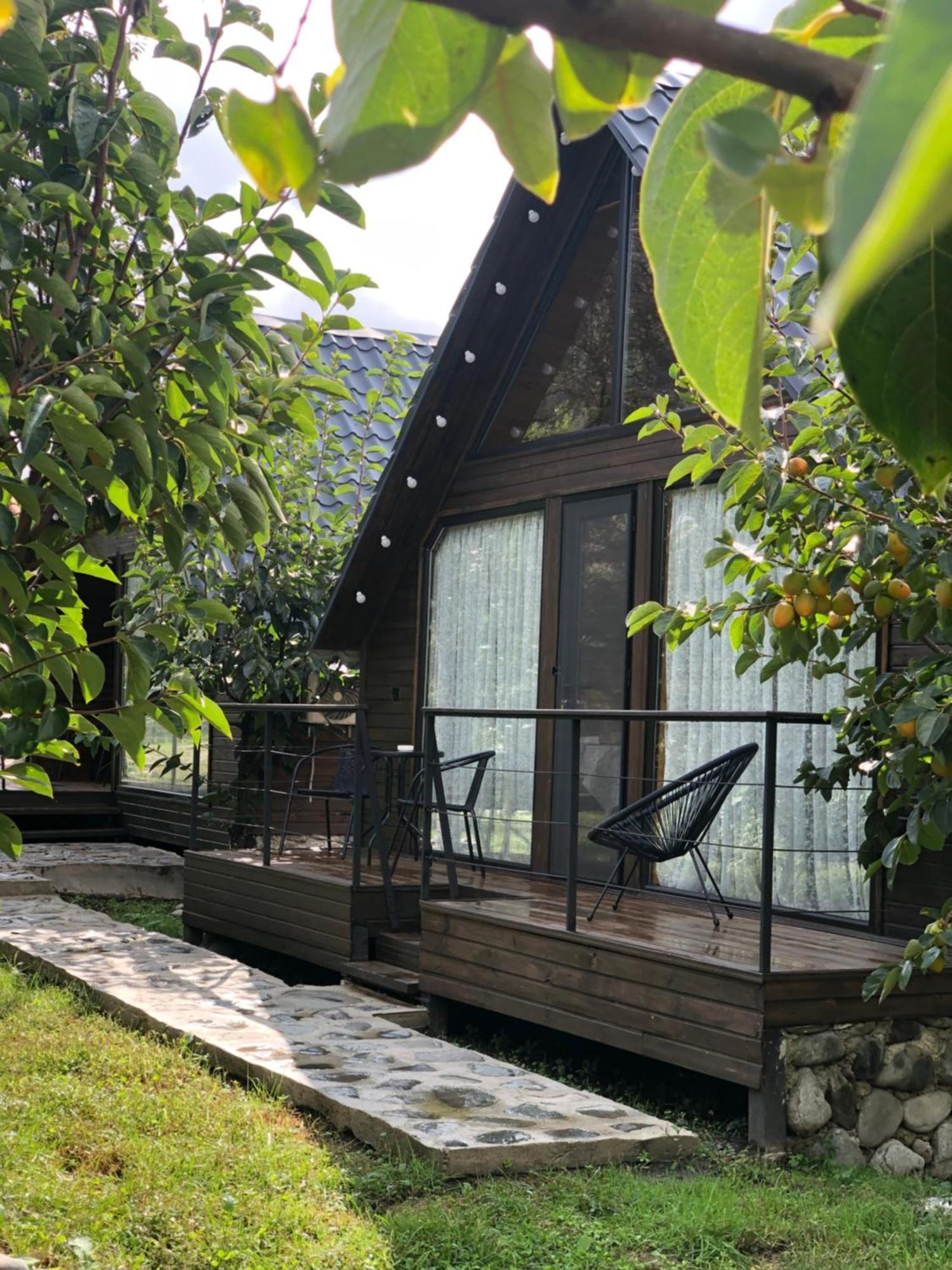 Wood House Lagodechi Exterior foto