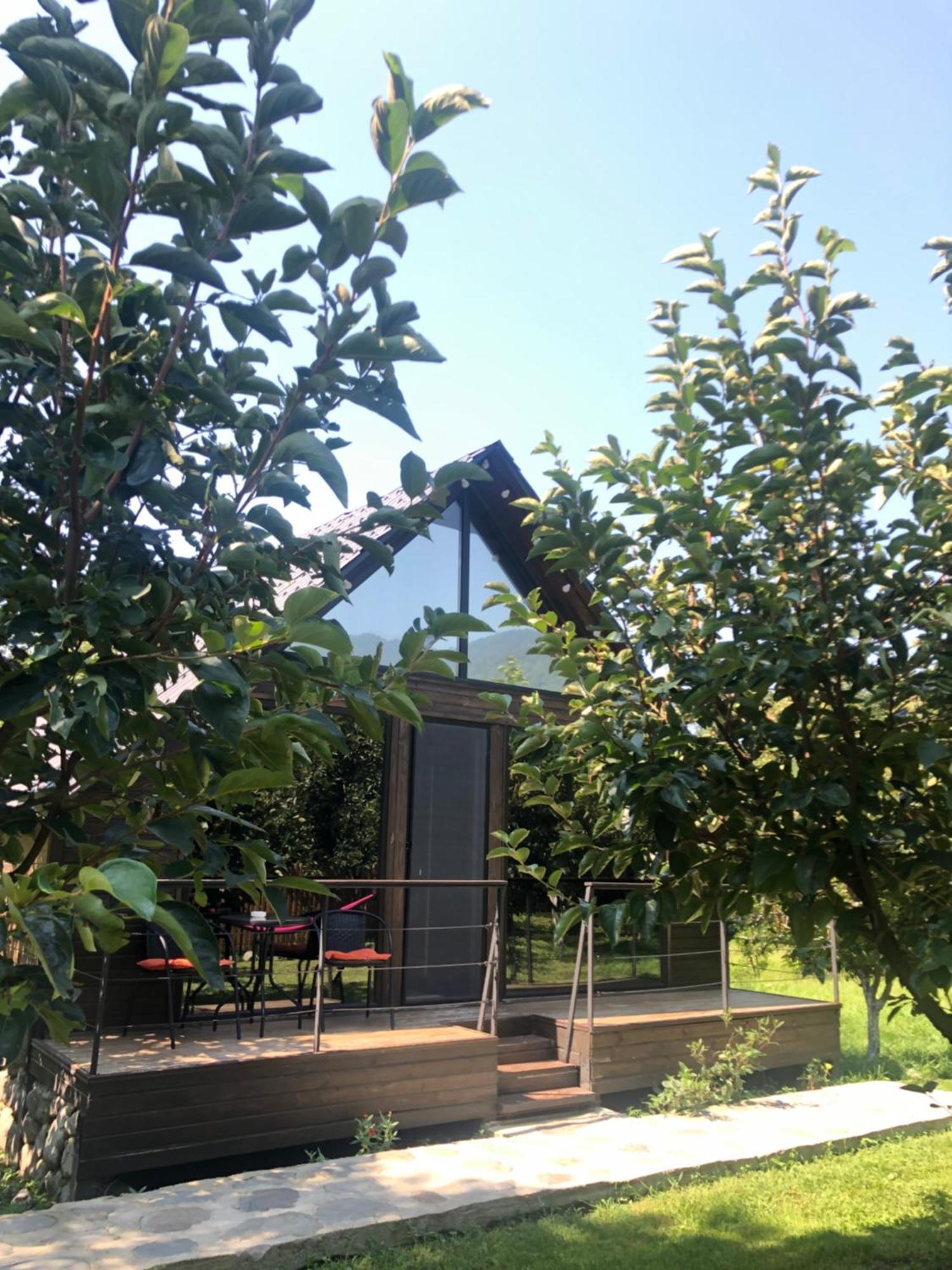 Wood House Lagodechi Exterior foto